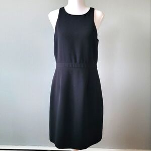 J. CREW Black Sheath Dress | Size 8